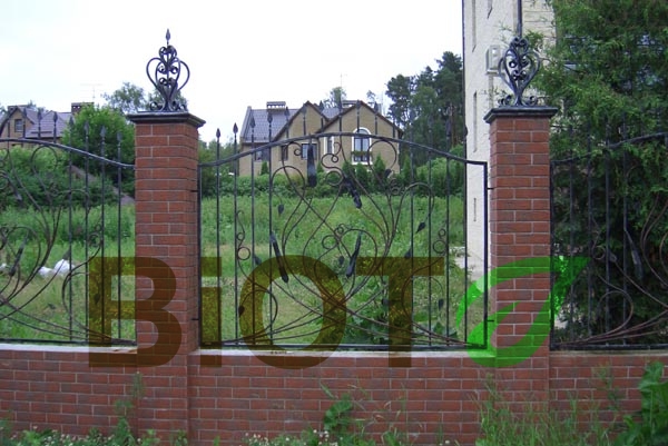 Кованый забор - цены в Минске, работа под ключ | БиОТ